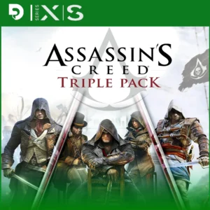 Assassins Creed black flag assassins creed unity assassins creed syndicate assassins creed triple pack xbox